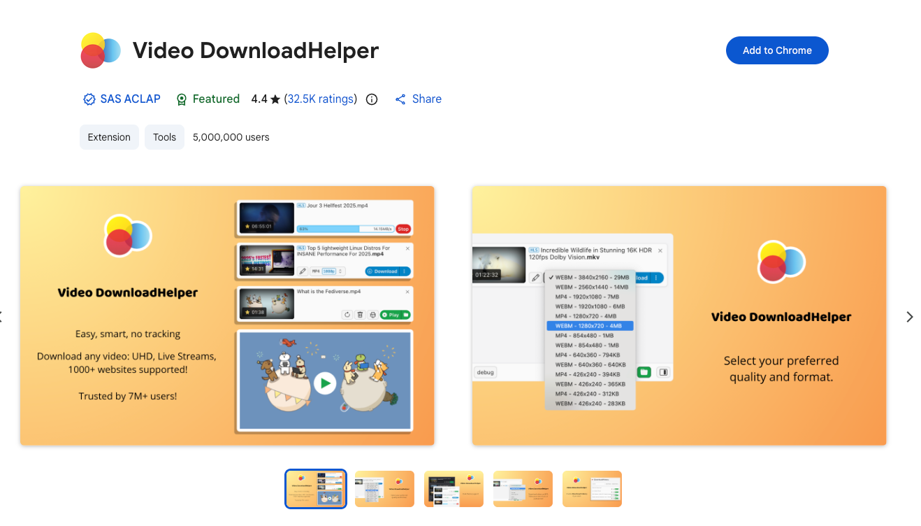 在 Chrome 商店点击 Add To Chrome